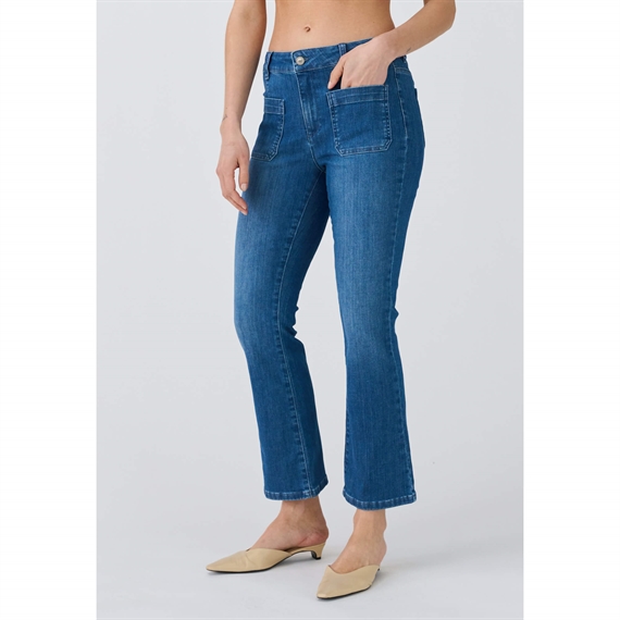 Ivy Copenhagen Johanna Kick Flare Jeans Wash Orig. Tenerife, Denim Blue